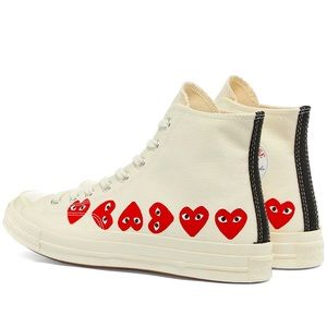 CONVERSE x CDG PLAY Chuck Taylor ‘70 High-Top Sneakers